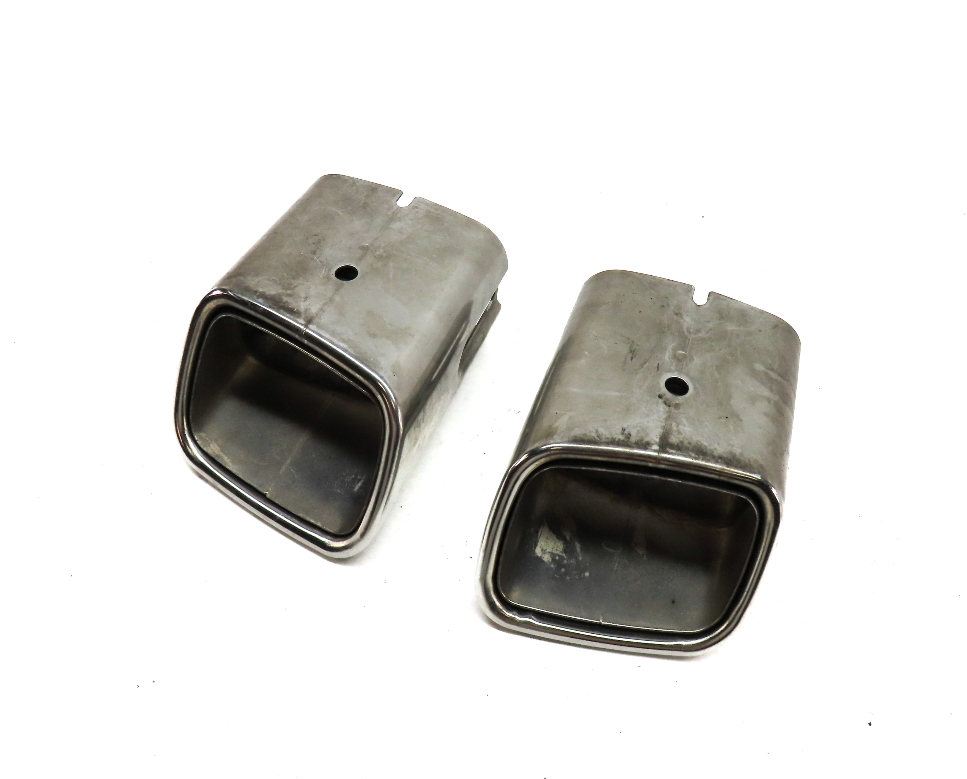 2010-2012 MERCEDES GLK250 GLK350 (X204) LEFT & RIGHT EXHAUST TIP SET-2 — exact item pictured